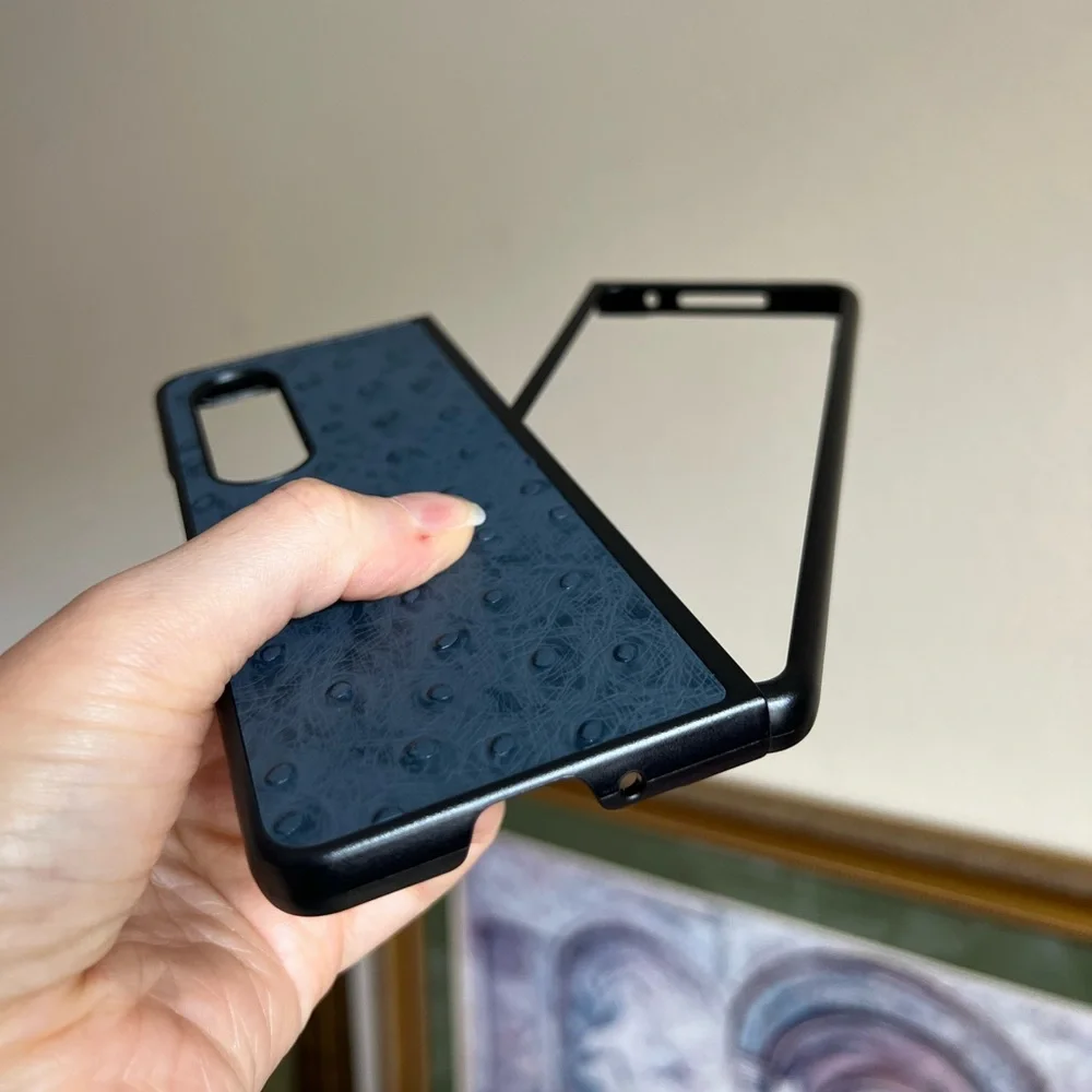 For Samsung Galaxy z fold 4 5G/z fold4 5G genuine leather phone case